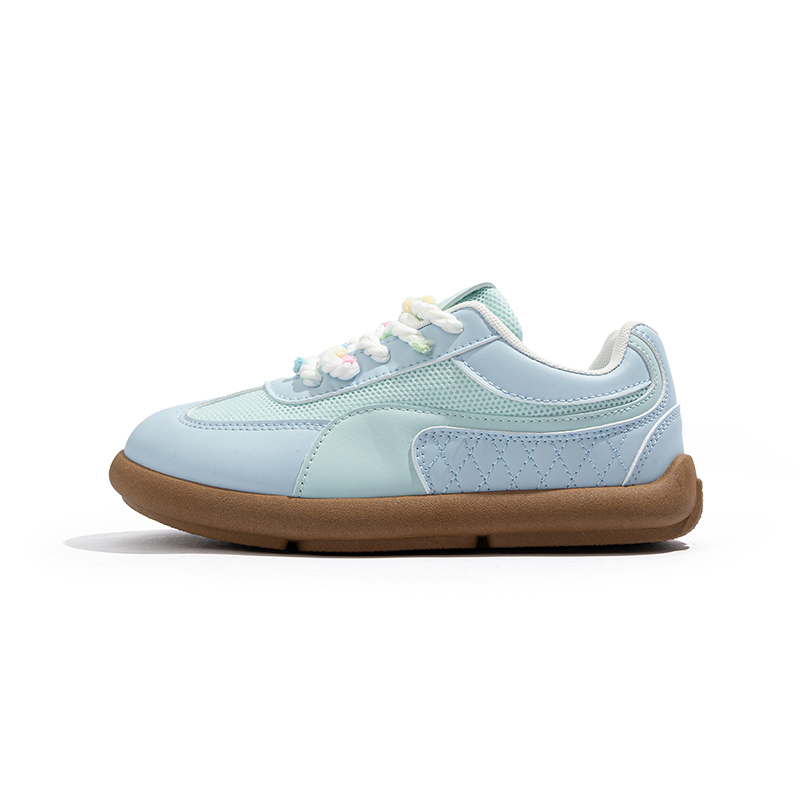 

Низкие детские кроссовки для повседневной носки, устойчивые к истиранию и отскоку Babaya, аква