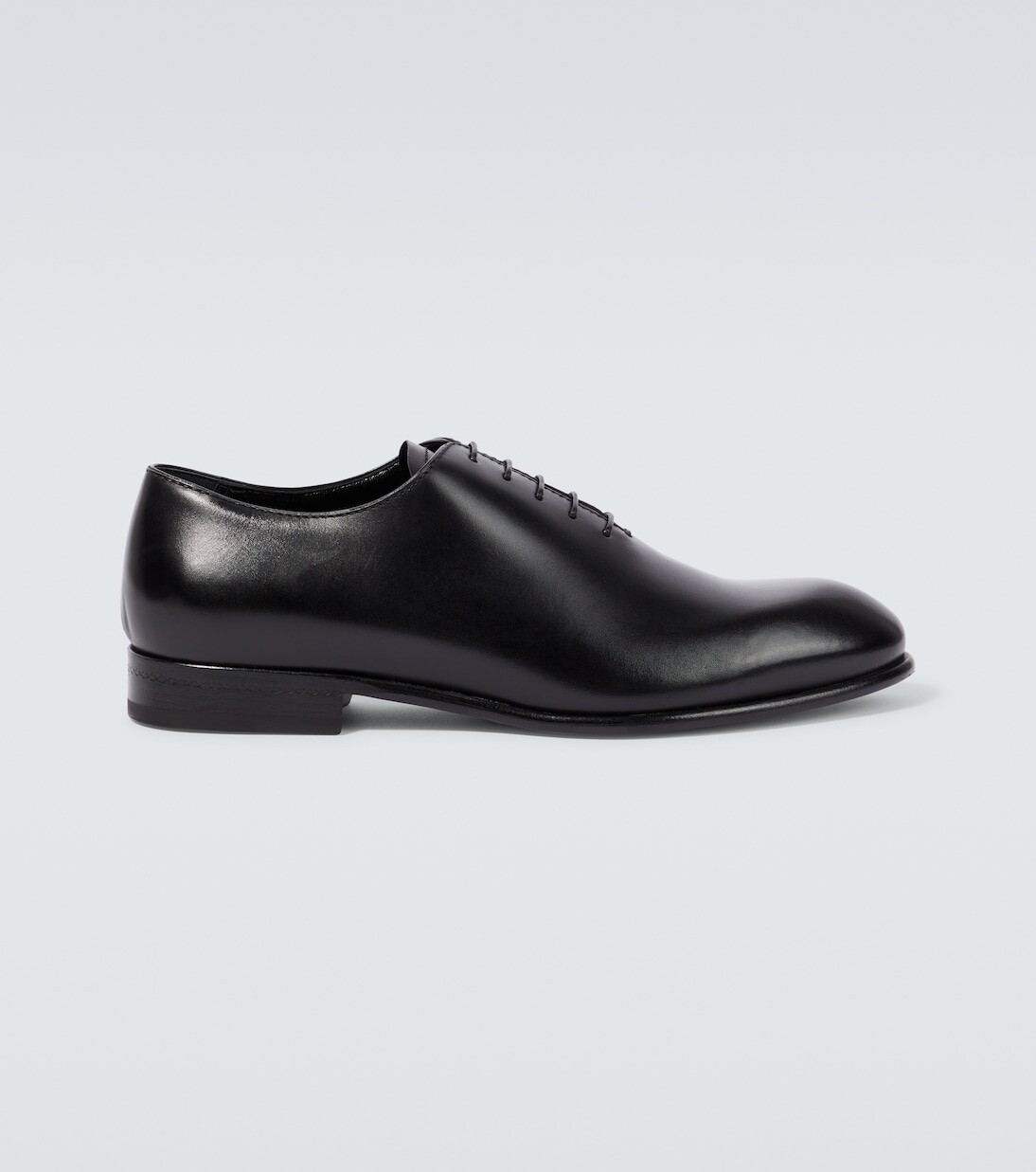 

Венские кожаные оксфорды Zegna, черный
