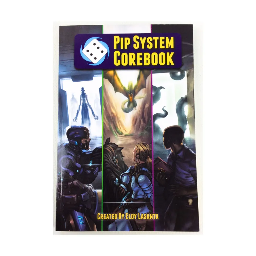 

Pip System Corebook (POD, Standard Color), Roleplaying Games (Third Eye Games), мягкая обложка