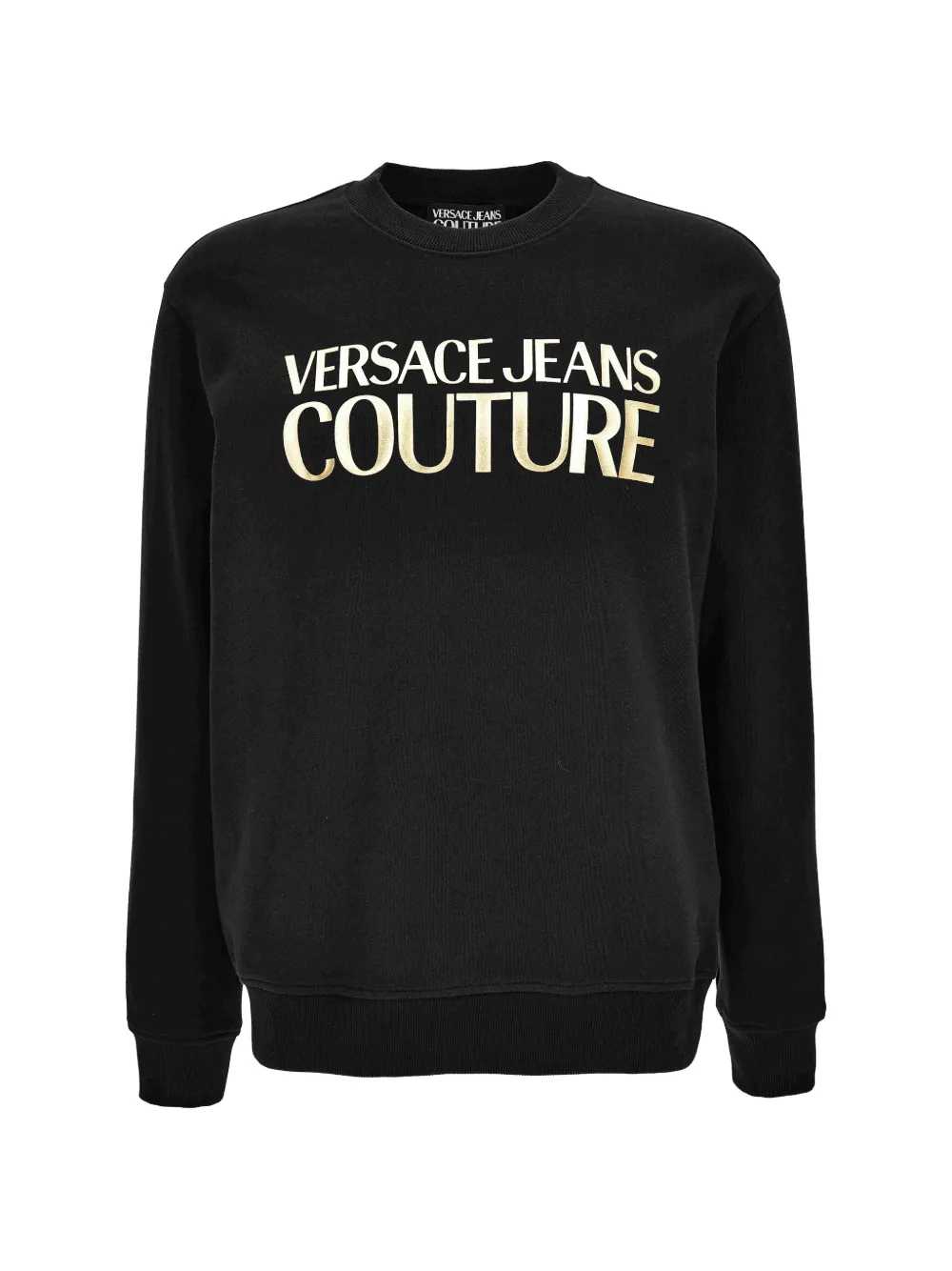 

Толстовка с логотипом Versace Jeans Couture, черный