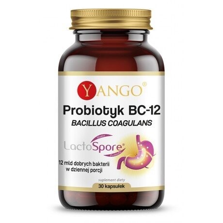 

Yango, Пробиотик BC-12 30 капсул