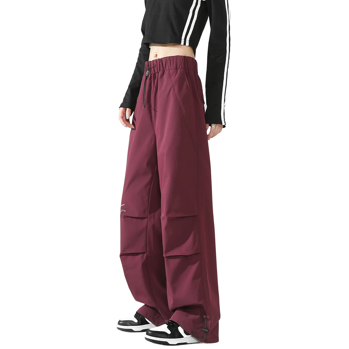 

Брюки Casual Open Ended Smiling Collection для женщин, умеренный прямой крой WARRIOR, fuchsia