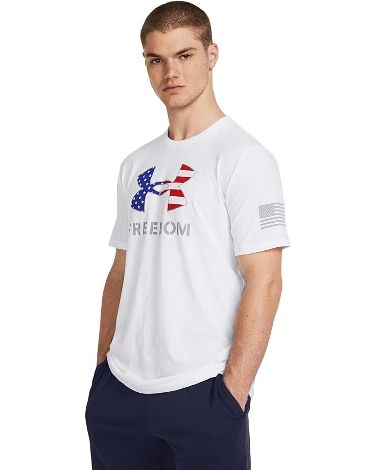 

Футболка Under Armour Freedom Logo, белый