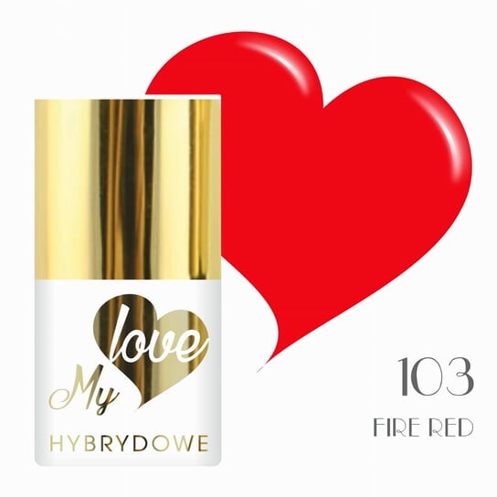 

Гибридный лак Mylove UV/Led 103 Огненно-красный, SUNFLOWER