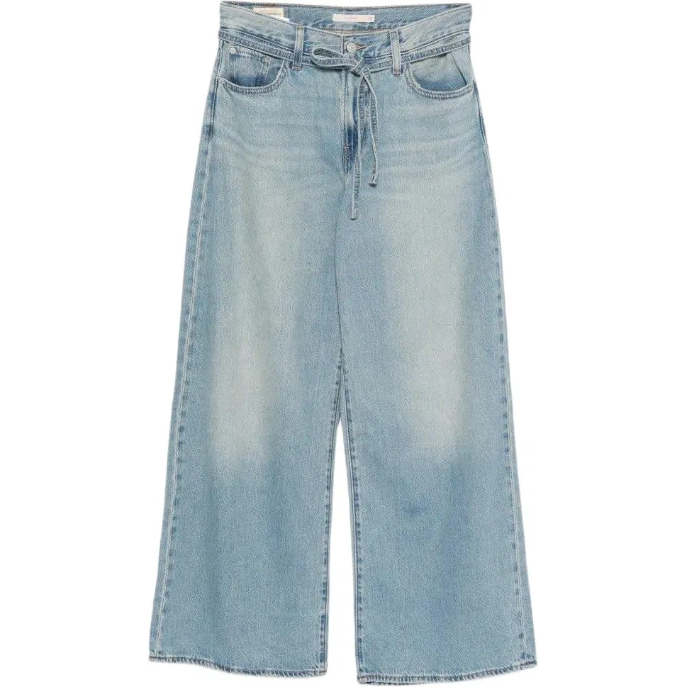 Джинсы с завязкой на талии Levis, Blue