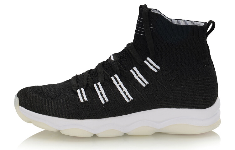 

LINING Wujie Lifestyle Shoes Women's High-top Black