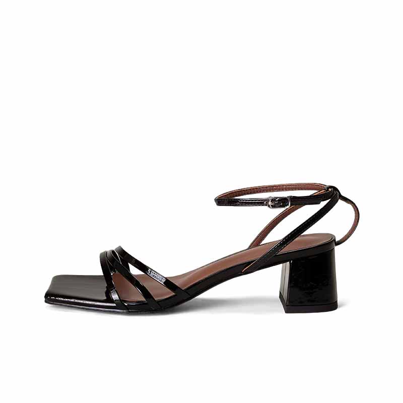 SHOEMAKER QUEEN Женские сандалии на одной застежке - Nude Apricot, цвет Nude Apricot — фото 3