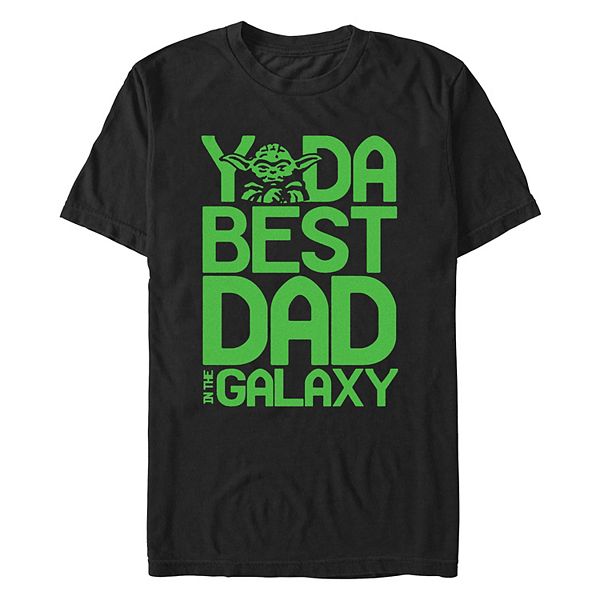 

Футболка с принтом Yoda Best Dad in the Galaxy Star Wars