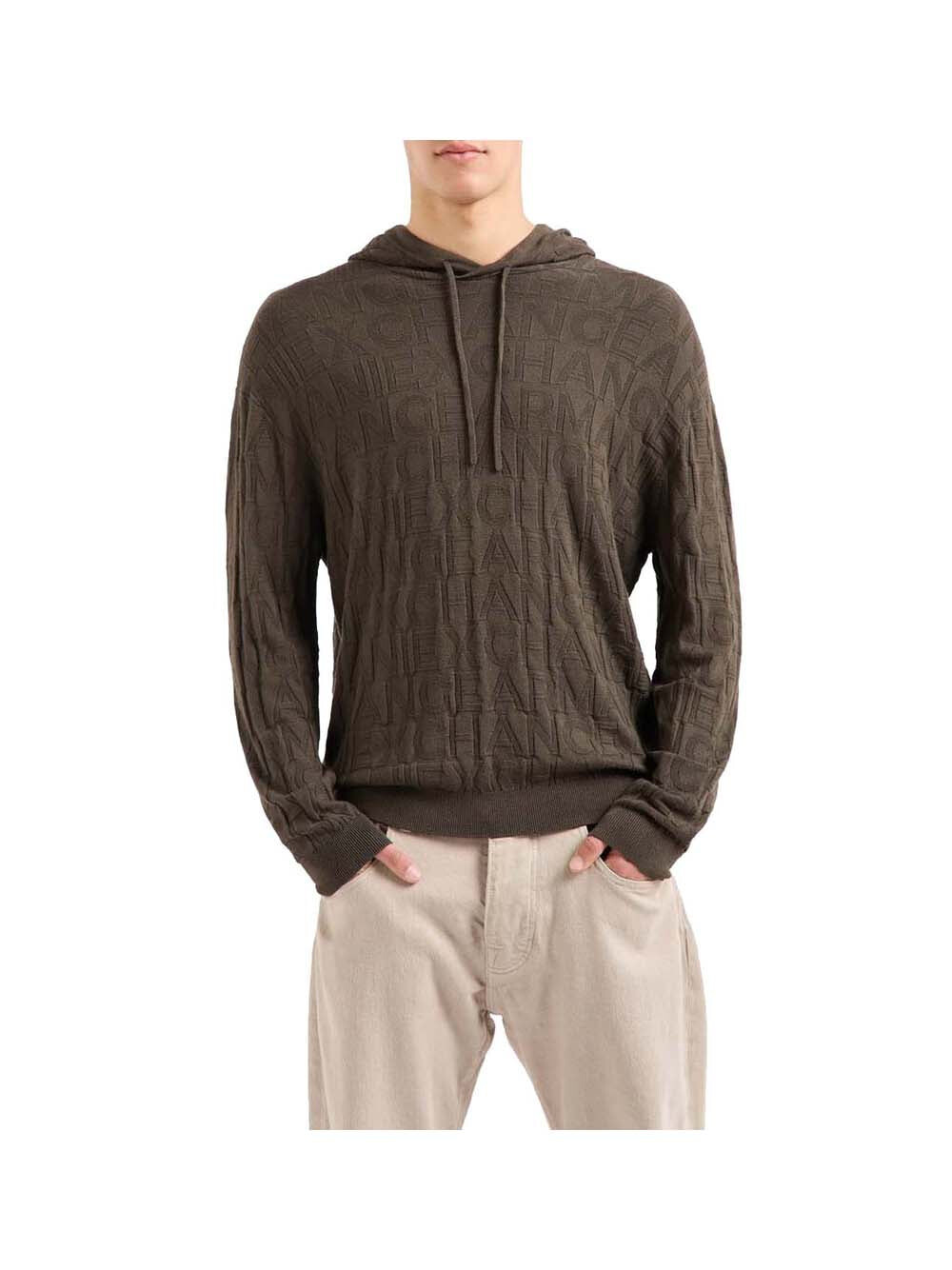 

Оливковая мужская рубашка Armani Exchange