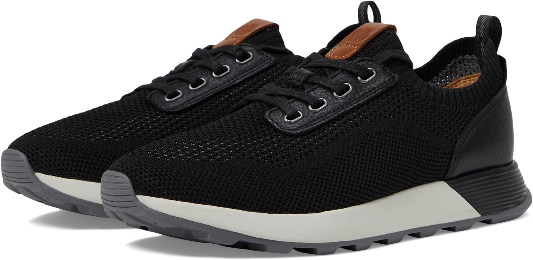 

Кроссовки Johnston & Murphy Kinnon Knit Jogger, цвет Black Knit
