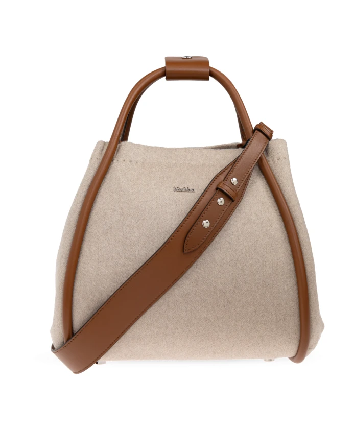 

Сумка морская маленькая покупательница Max Mara, бежевый