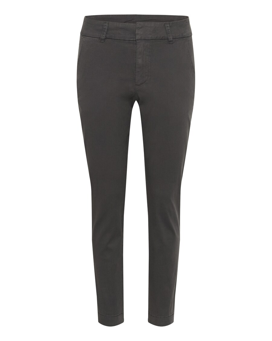 

Брюки чинос Kaffe Slim fit Chino Pants Mette, темно-серый