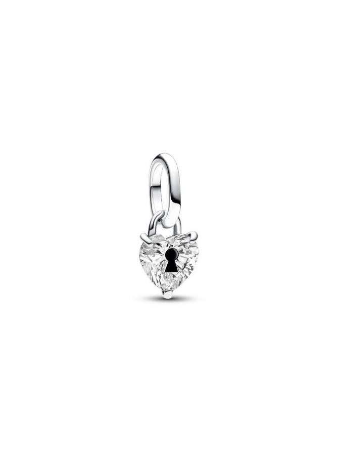 

Шарм Pandora ME Keyhole Heart Mini Dangle Charm, стерлинговое серебро