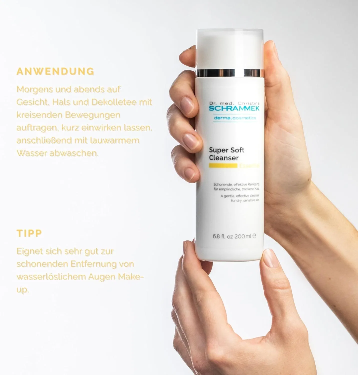 Крем для лица Schrammek — Очищающее средство «Essential Care Super Soft Cleanser» от Dr. med. Christine — фото 4