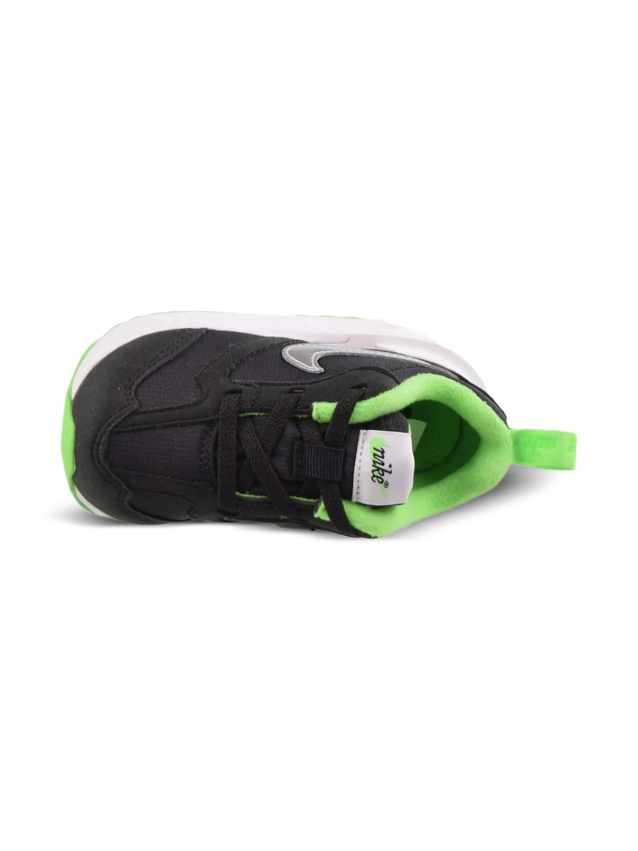 Кроссовки Air Max Dawn Black/Green Strike Nike Kids, черный — фото 3