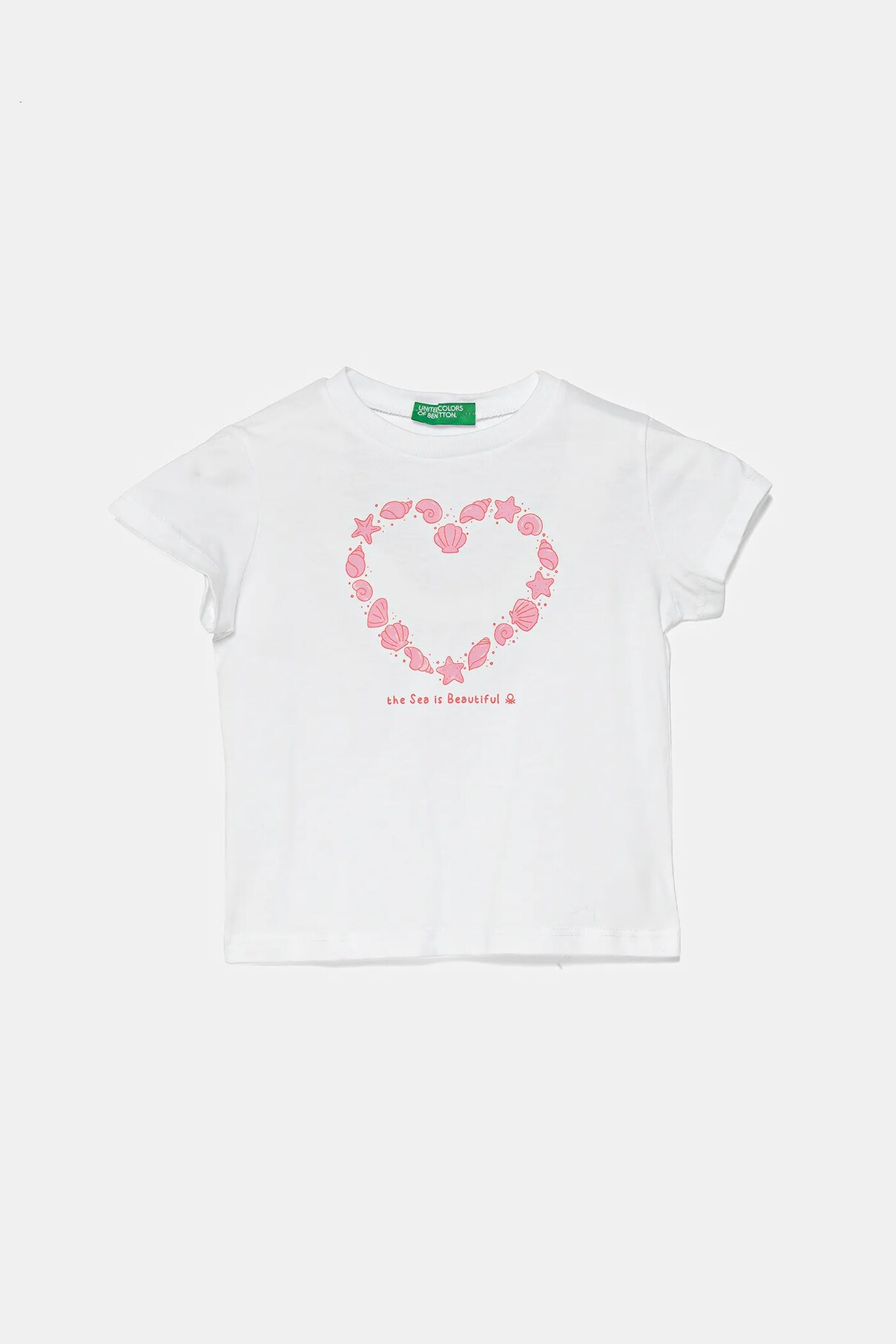 

Футболка из хлопка для детей United Colors Of Benetton, белый