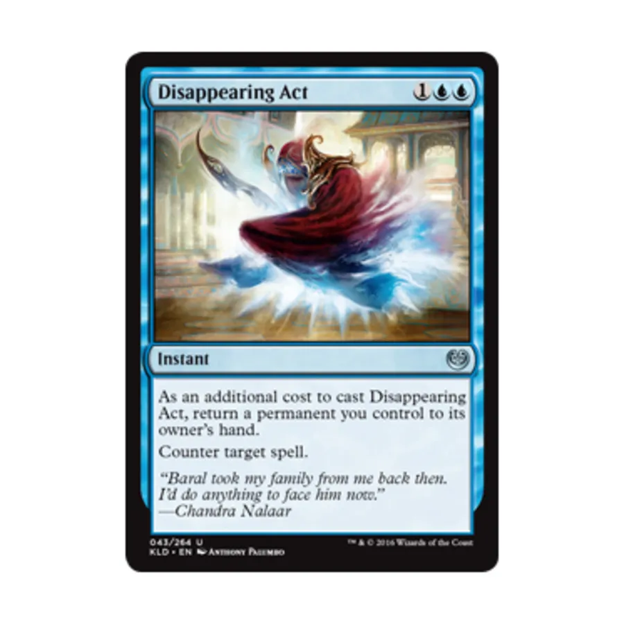 

CCG Акт исчезновения (U), MTG - Kaladesh