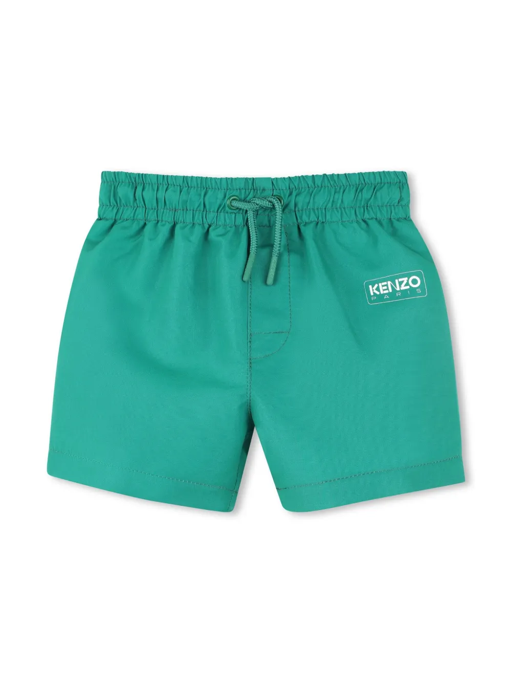

Плавки-шорты с логотипом Kenzo Kids, зеленый