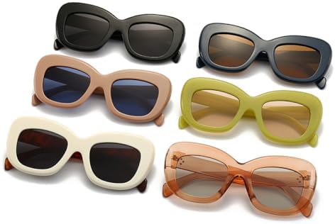 

Модные ретро-солнцезащитные очки большого размера для женщин и мужчин, модель «кошачий глаз», с заклепками, трендовые женские очки с защитой от УФ-излучения UV400 MTZJH, Black Gray