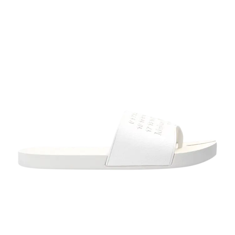 

Кроссовки Maison Margiela Tabi Pool Slide 'White', белый