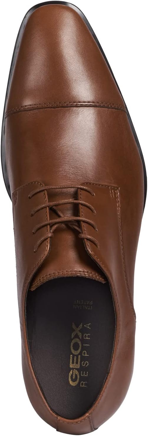Мужские кроссовки Geox High Life A Oxford, Dk Cognac — фото 4
