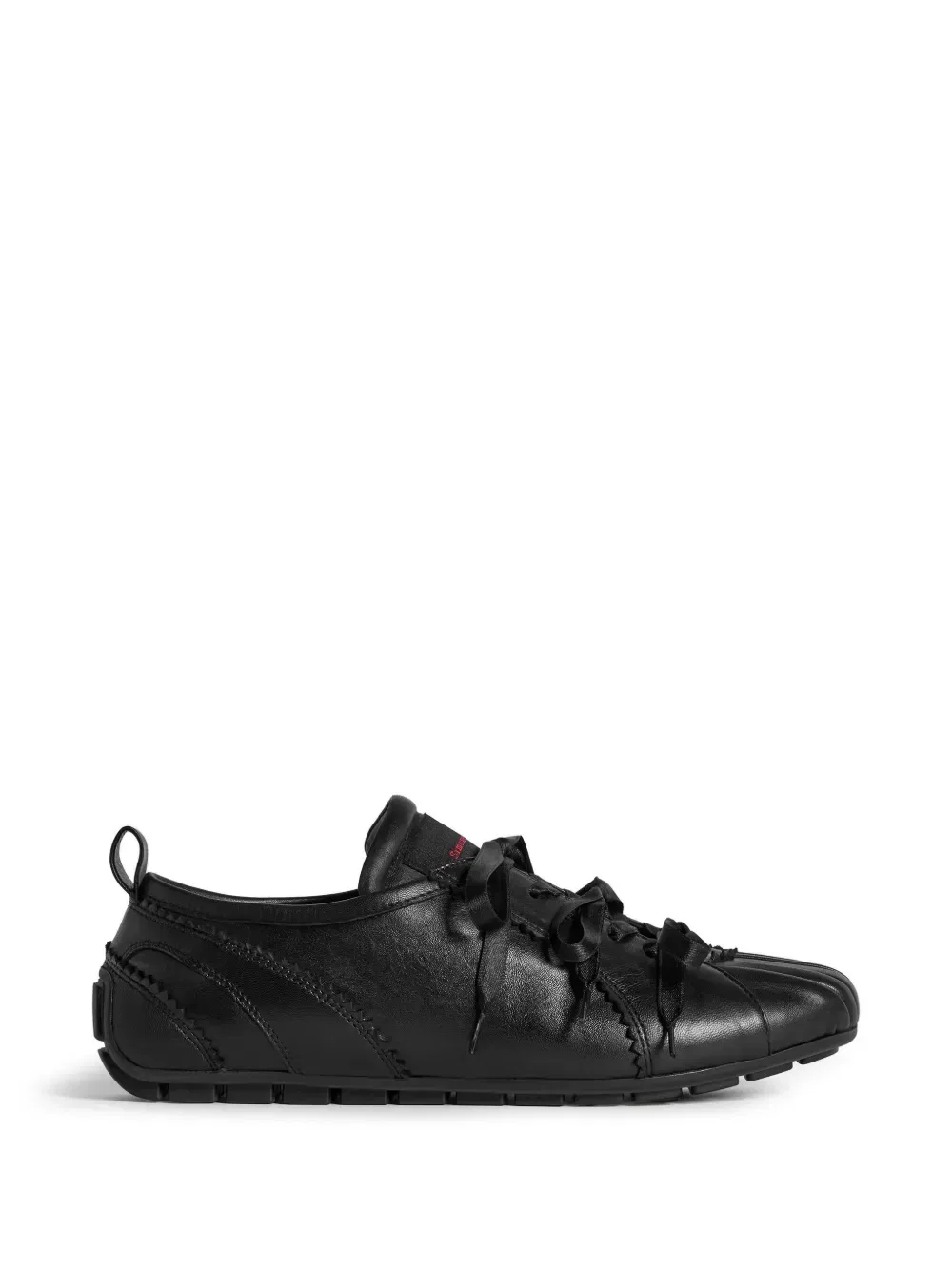 Кожаные балетки Simone Rocha, черный