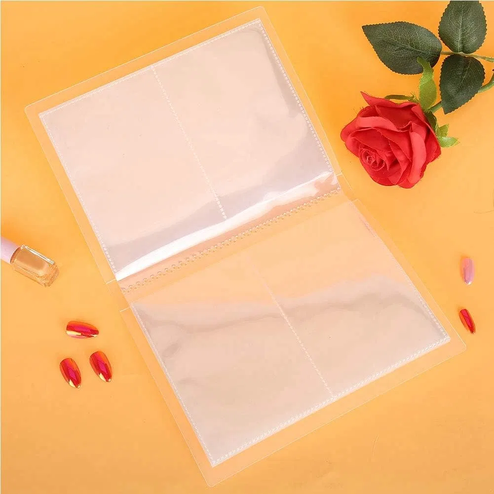 Альбом Nikou для хранения наклеек для ногтей на 20 страниц Nikou — фото 4
