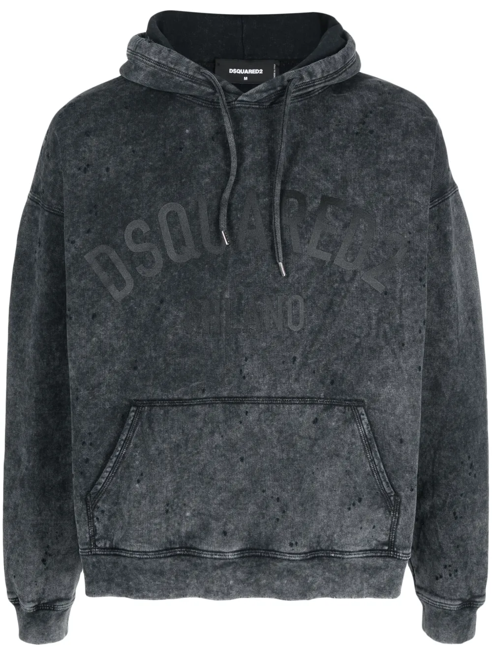 

Худи с логотипом DSQUARED2, серый