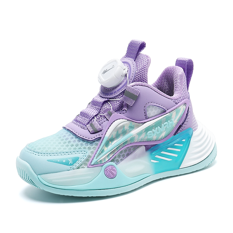 

Нескользящие, амортизирующие, износостойкие, упругие, дышащие беговые кроссовки для детей Binary, sx15329-0 violet[unlined mesh breathable]