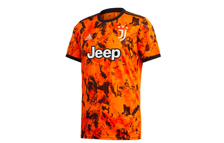 Футболка Juventus 20/21 третья Adidas, оранжевый — фото 3