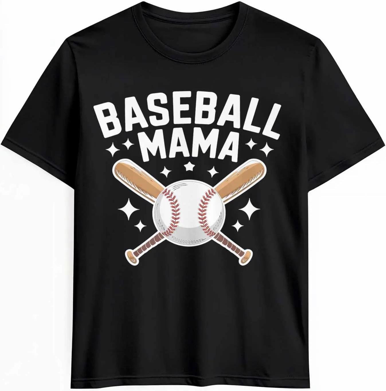 

Футболка мужская Baseball Stars с принтом, хлопок, короткий рукав CosyBright