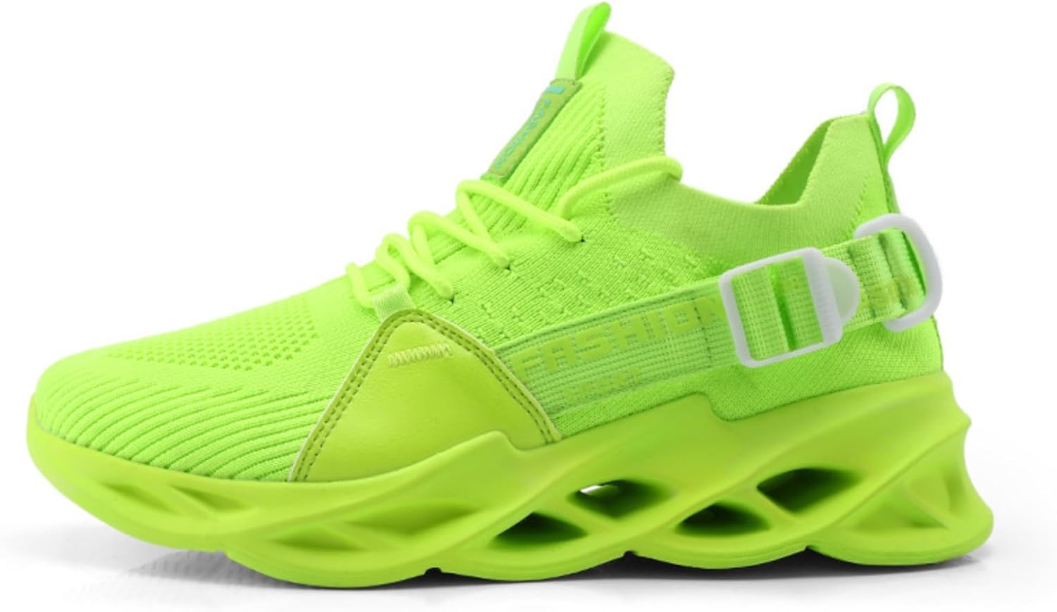 

Мужские легкие кроссовки для бега - дышащая сетка, повседневные кроссовки с удобной промежуточной подошвой и подошвой, предотвращающей скольжение, для ежедневного бега Azttoztto, зеленый