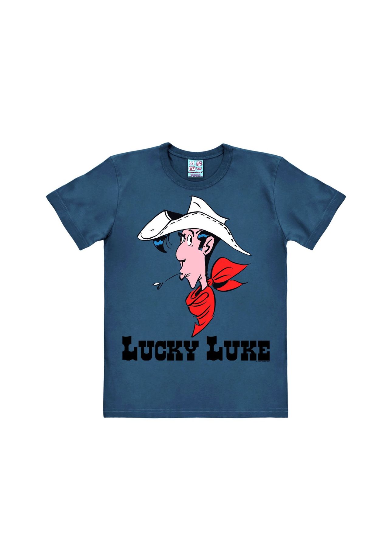 

Футболка Easyfit Lucky Luke - портрет LOGOSHIRT, цвет Stone Blue