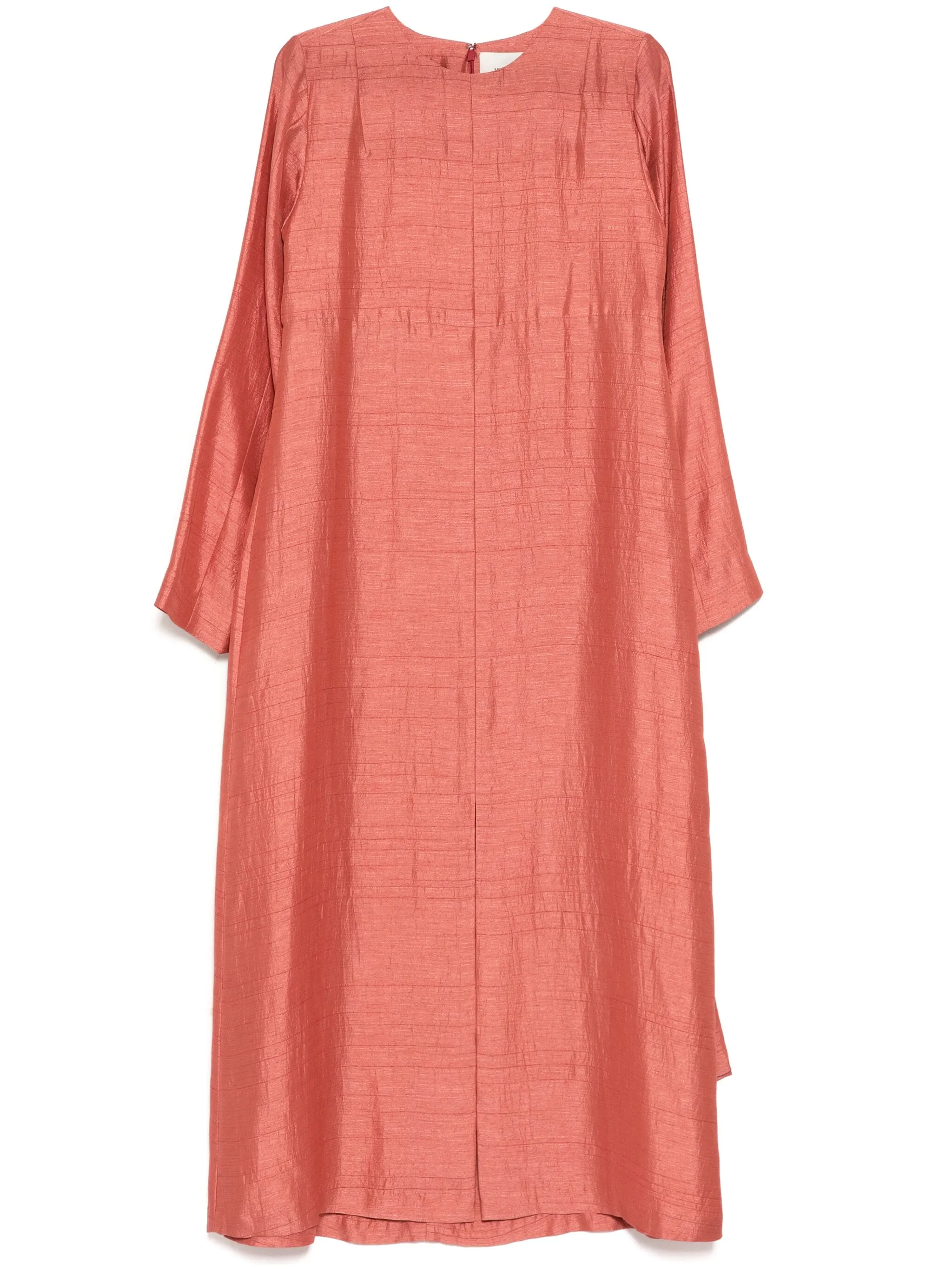 

Платье со вставками на рукавах Shatha Essa, розовый