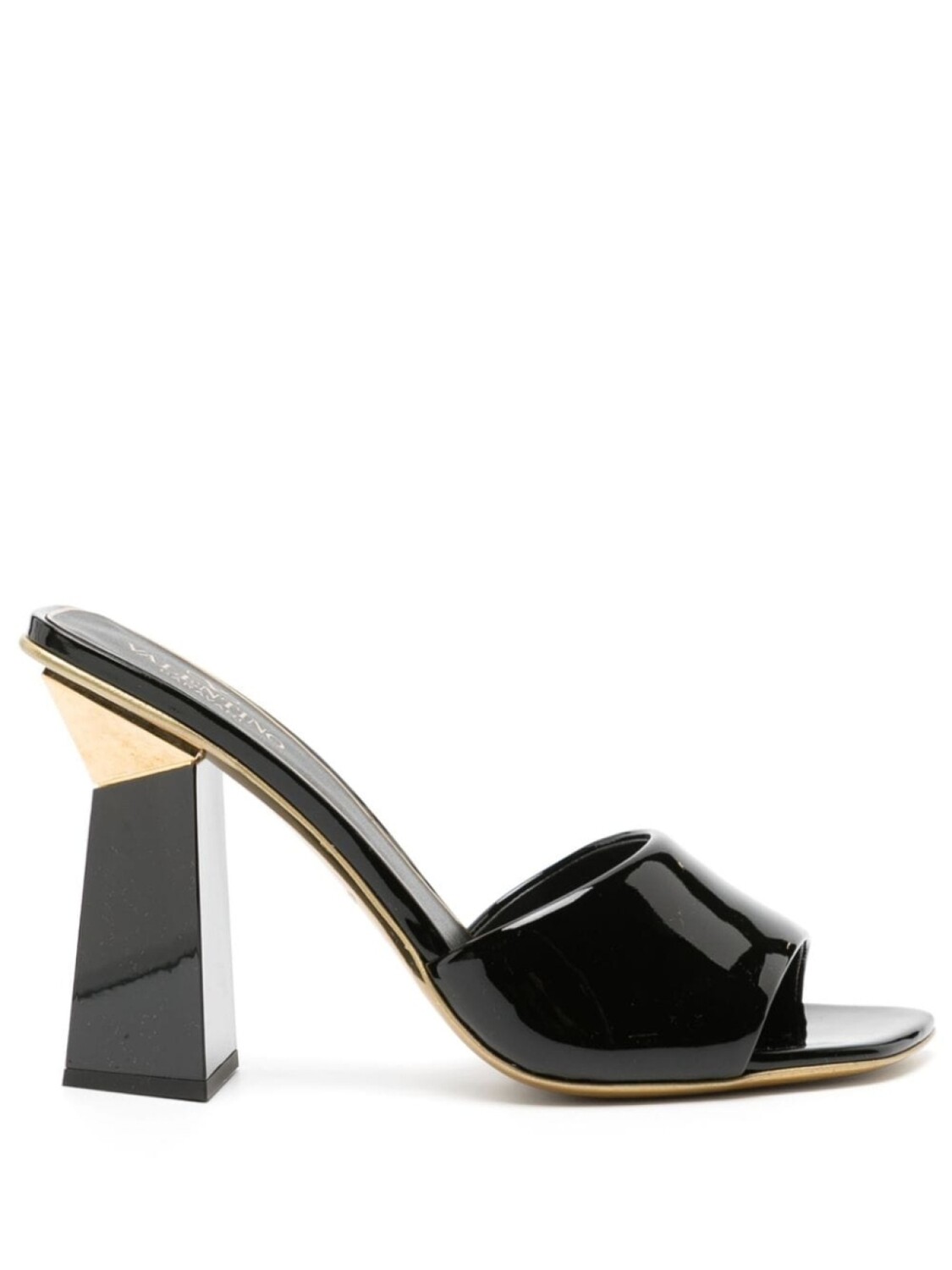 

Valentino Garavani мюли One Stud Hyper 105, черный