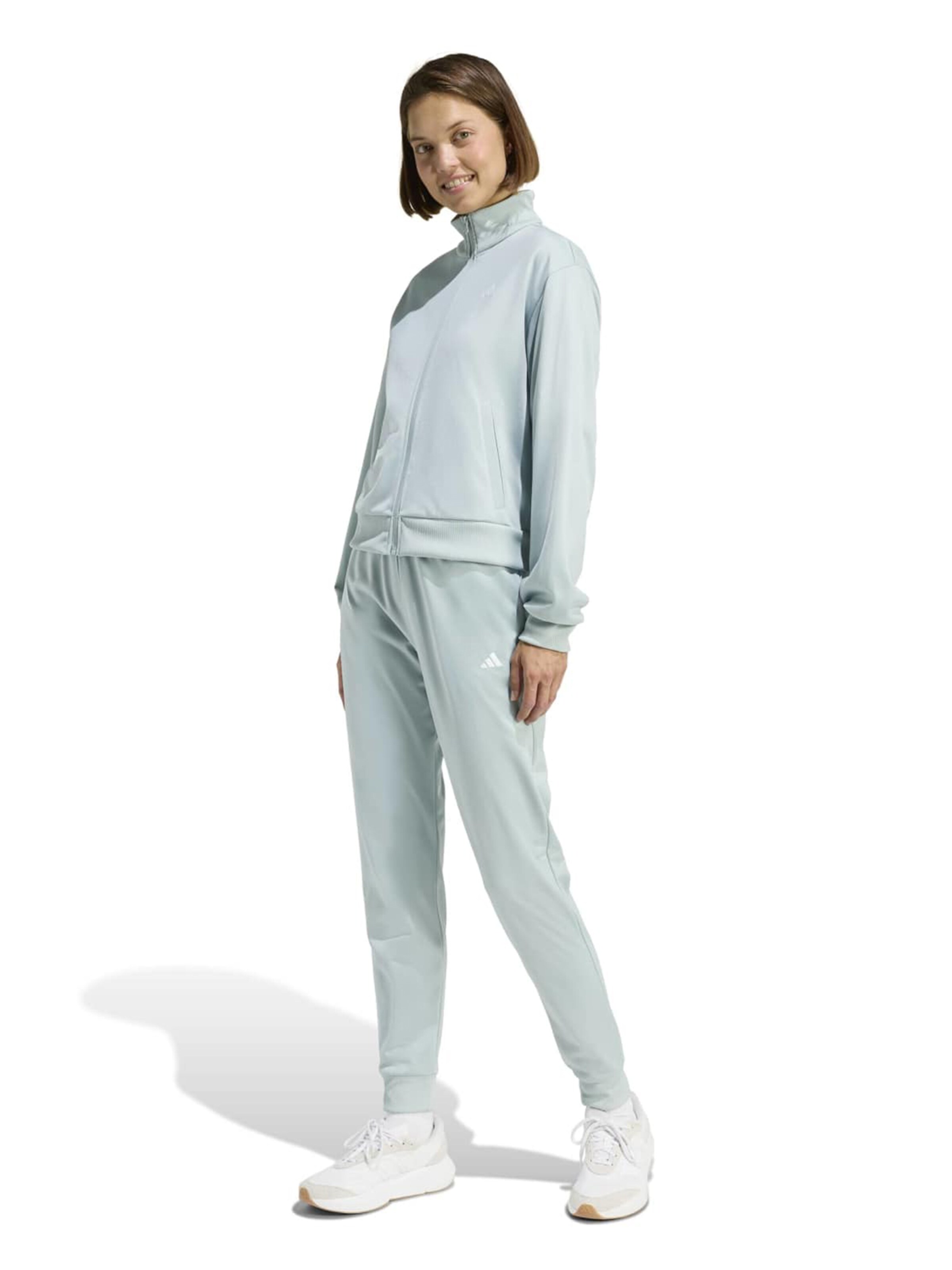 Adidas Sportswear Спортивный костюм 'Essentials Feel Cozy' в пастельно-голубом цвете — фото 4