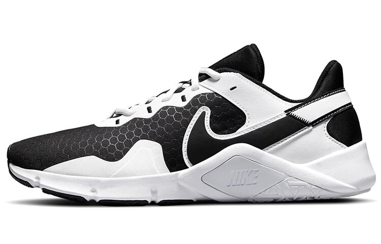 Кроссовки Legend Essential 2 для мужчин с низким верхом, черные/белые Nike
