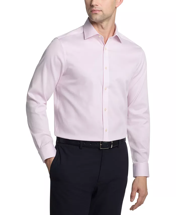 

Мужская рубашка Calvin Klein Steel Stretch Slim Fit, розовый