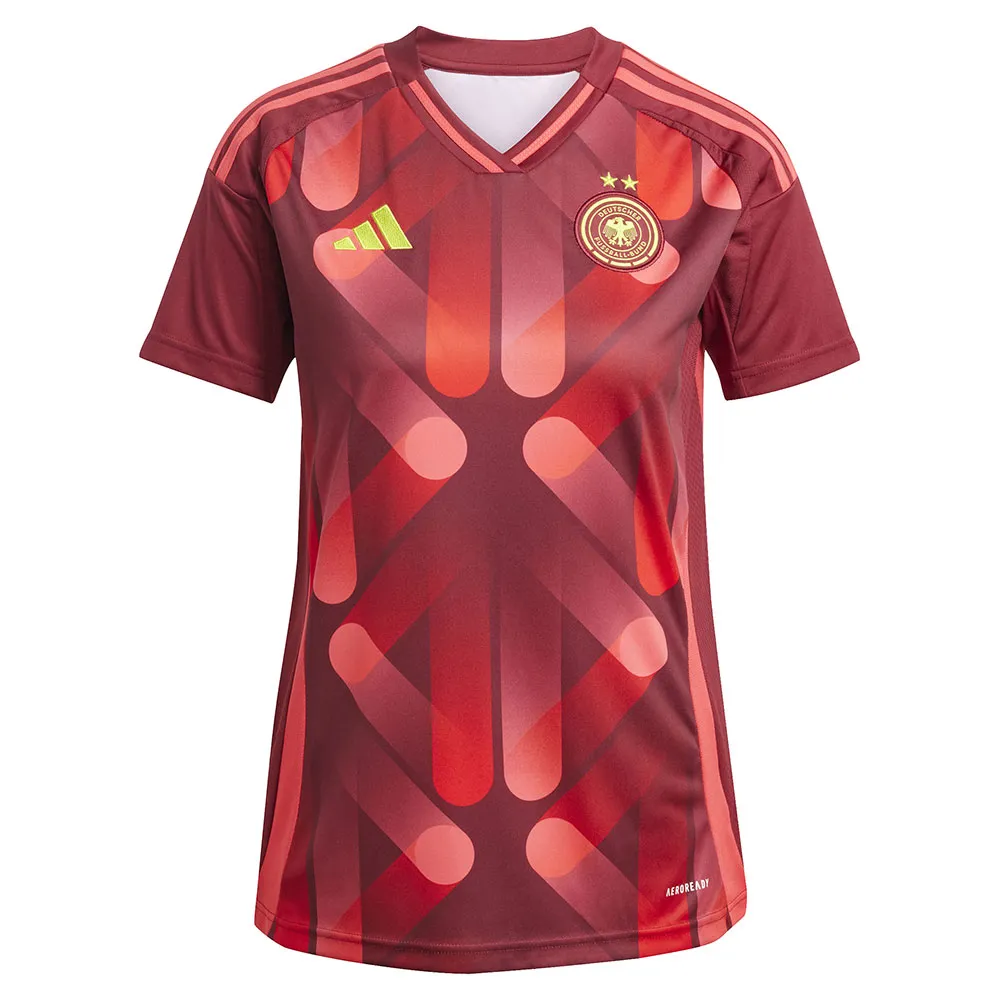 

Футболка с коротким рукавом adidas Germany 24/25 Away Woman, красный