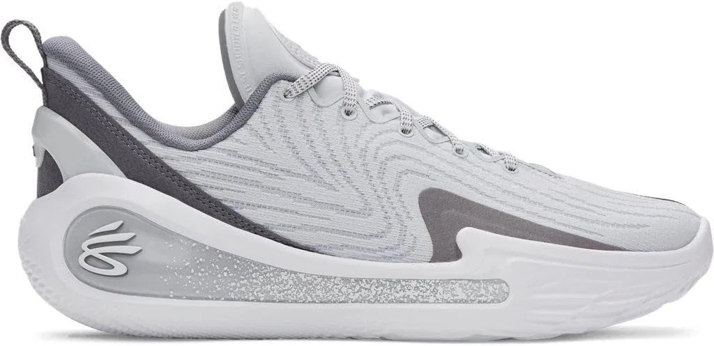 Баскетбольные кроссовки Under Armour Curry 12 Team унисекс - улучшенная посадка и поддержка, Halo Graytitan Gray