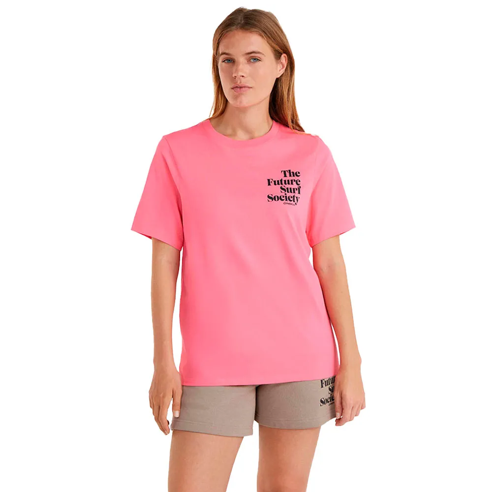 

Футболка с коротким рукавом O´neill Future Surf Society Regular, розовый