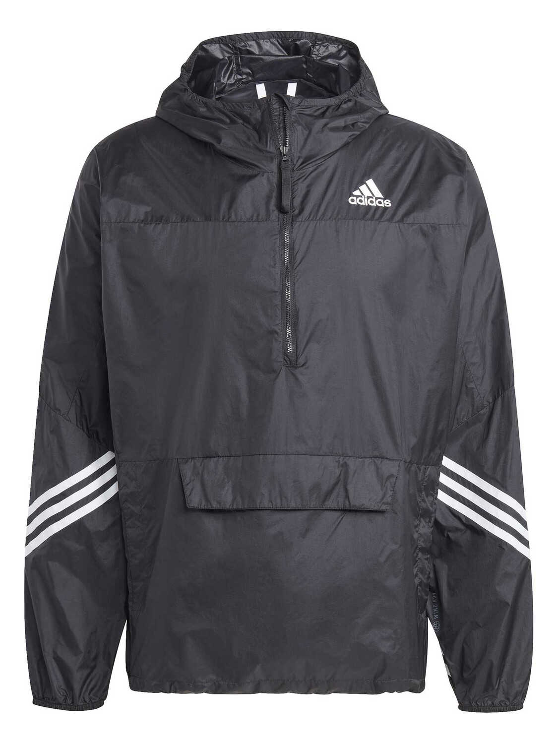 

Анорак Adidas Sportswear WIND.RDY Hooded Anorak, черный