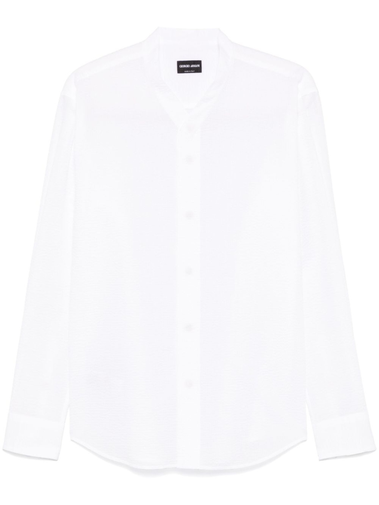 

Giorgio Armani фактурная рубашка, белый