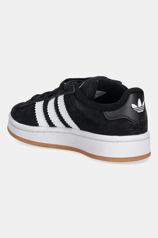Детские замшевые кроссовки Campus 00s Adidas Originals, черный — фото 3