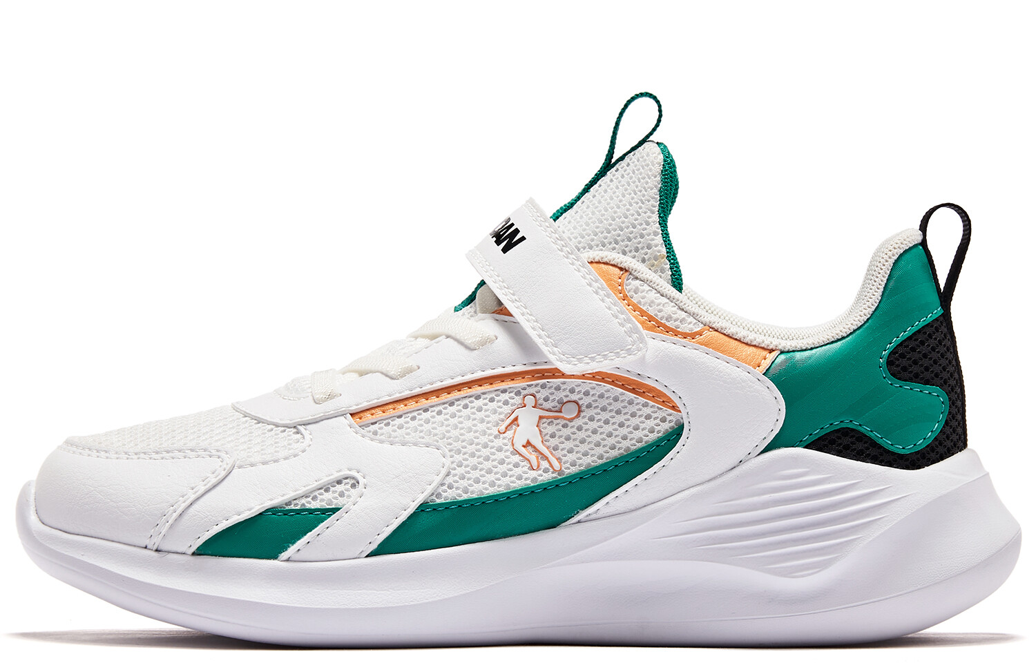 

Детские кроссовки GS Low-top Белые/Зеленые Qiaodan