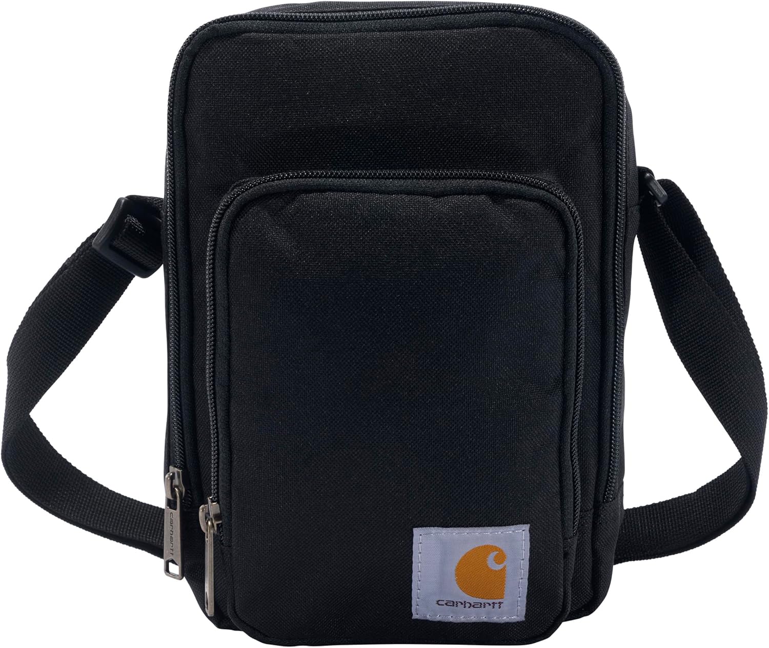 

Carhartt Crossbody Zip Bag, прочная, регулируемая сумка через плечо с застежкой-молнией для мужчин и женщин, Essential Crossbody Bag (Black)