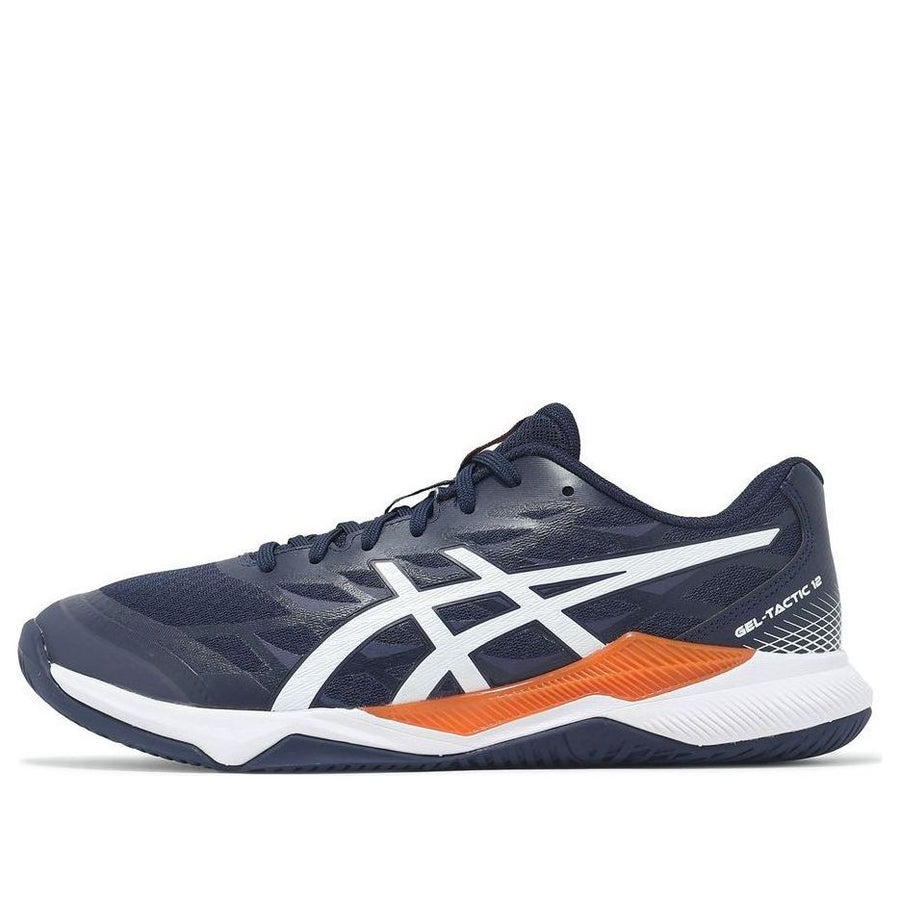 

Кроссовки ASICS Gel-Tactic 12 2E Wide 'Midnight White', синий