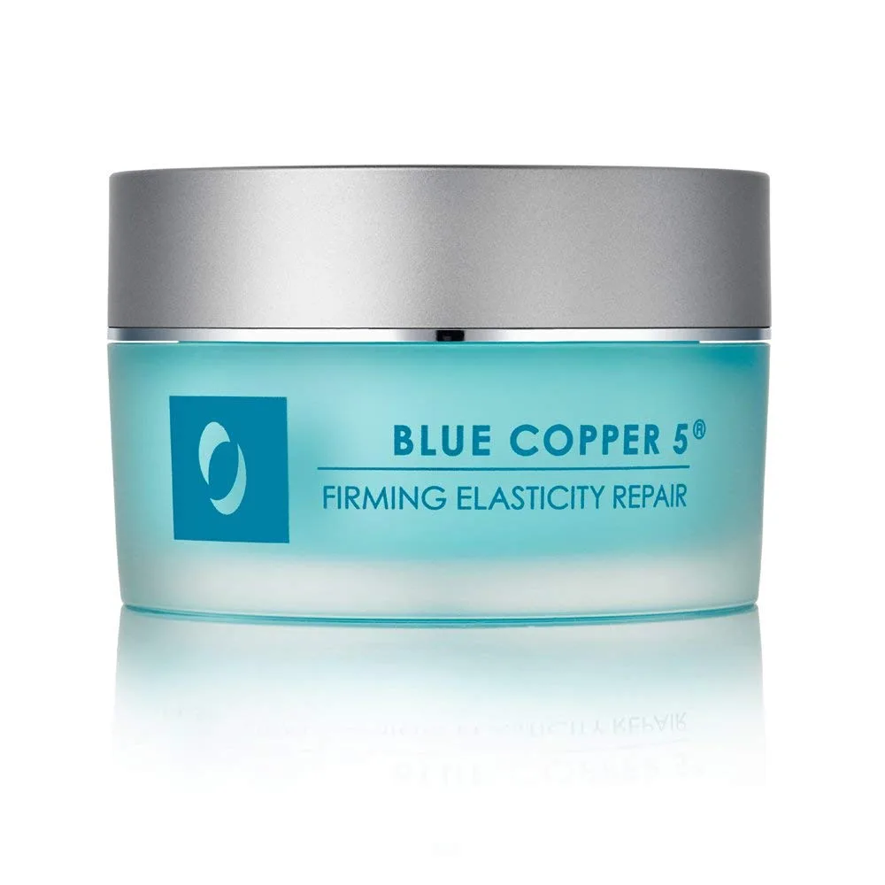 Osmotics Blue Copper 5 - укрепляющий и восстанавливающий эластичность крем для кожи, предназначенный для повышения упругости и борьбы с акне. Видимый результат. Произведено в США. 50 мл (1 шт.) Osmotics Cosmeceuticals