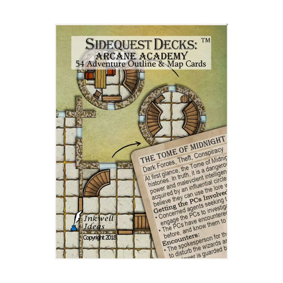 

Бокс-сет Arcane Academy, Sidequest Decks