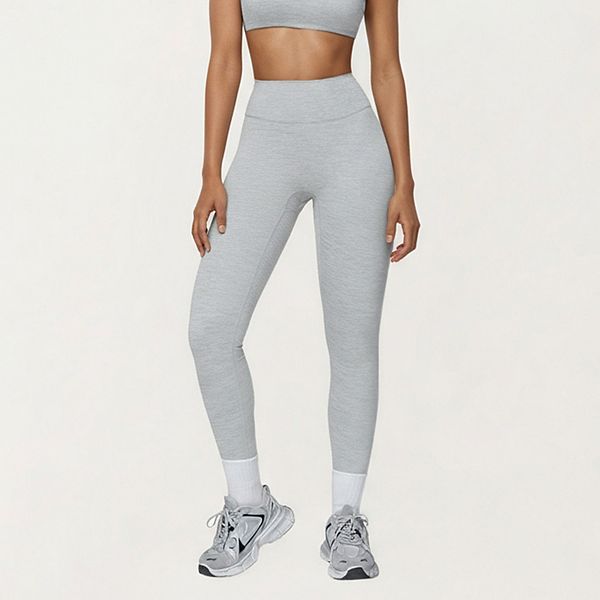 

Женские леггинсы с высокой талией, бесшовные, компрессионные, полной длины Anna-Kaci, Gray